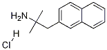 Structure of 2-(2-Methyl-2-aminopropyl)naphthalene hydrochloride