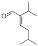 Chemical structure of 2-Isopropyl-5-methyl-2-hexenal