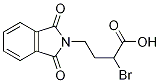 2-溴-4-(1,3-二氧代-1,3-二氢-2H-异吲哚-2-基)丁酸结构式