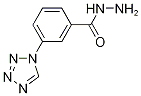 Structure of 3-(1H-tetrazol-1-yl)benzohydrazide(SALTDATA: FREE)
