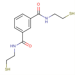 Structure of 1,3-Benzenedicarboxamide, N,N'-bis(2-mercaptoethyl)-