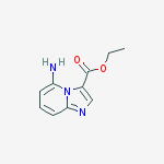 Structure of Ethyl 5-aminoimidazo[1,2-a]pyridine-3-carboxylate