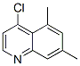 Structure of 4-CHLORO-5,7-DIMETHYLQUINOLINE