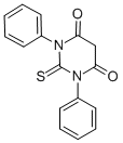 Structure of 1,3-DIPHENYL-2-THIOXODIHYDROPYRIMIDINE-4,6(1H,5H)-DIONE