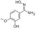 4-羟基-3-甲氧基苄胺肟结构式