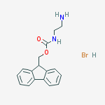 Structure of 9-FLUORENYLMETHYL N-(2-AMINOETHYL)CARBAMATE HYDROBROMIDE