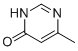 Structure of 4-Hydroxy-6-methylpyrimidine