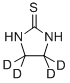 Structure of 2-IMIDAZOLIDINETHIONE-4,5-D4