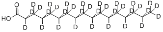 Structure of HEPTADECANOIC-D33 ACID