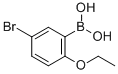 5-溴-2-乙氧基苯基硼酸结构式