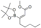 Structure of METHYL 3-(4 4 5 5-TETRAMETHYL-1 3 2-DIO&