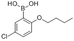 Structure of 2-BUTOXY-5-CHLOROPHENYLBORONIC ACID