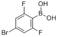 Structure of 4-BROMO-2 6-DIFLUOROPHENYLBORONIC ACID