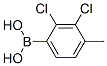 Structure of 2,3-DICHLORO-4-METHYLPHENYLBORONIC ACID