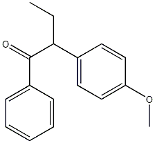 2-(4-METHOXYPHENYL)-1-PHENYL-1-BUTANONE结构式
