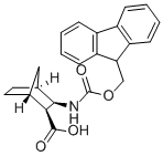 Structure of FMOC-3-EXO-AMINOBICYCLO[2.2.1]HEPTANE-2-EXO-CARBOXYLIC ACID