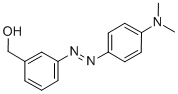3-hydroxymethyl-4-(dimethylamino)azobenzene结构式