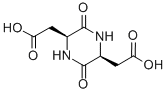Structure of CYCLO(-ASP-ASP)