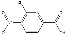 Structure of 6-Chloro-5-nitropyridine-2-carboxylic acid