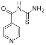 Structure of N-(AMINOTHIOXOMETHYL)-PYRIDINE-4-CARBOXAMIDE