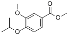 Structure of 4-ISOPROPOXY-3-METHOXYBENZOIC ACID METHYL ESTER