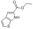 Structure of 6H-THIENO[2,3-B]PYRROLE-5-CARBOXYLIC ACID ETHYL ESTER