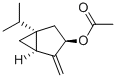 1-Isopropyl-4-methylenebicyclo[3.1.0]hex-3-yl acetate结构式