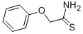 Structure of 2-PHENOXYTHIOACETAMIDE