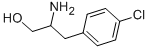 Structure of DL-4-CHLOROPHENYLALANINOL
