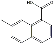 1-naphthalenecarboxylic acid, 7-methyl-结构式