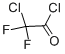 Structure of CHLORODIFLUOROACETYL CHLORIDE