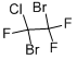 Structure of 1,2-Dibromo-1-chloro-1,2,2-trifluoroethane