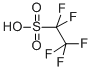 Structure of Pentafluoroethane sulfonic acid