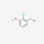 Structure of 1-(bromomethyl)-2-chloro-3-methoxybenzene