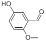 Structure of 5-Hydroxy-2-methoxybenzaldehyde