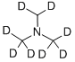 TRIMETHYL-D8-AMINE结构式