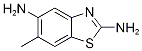 Structure of 2,5-BENZO[D]THIAZOLEDIAMINE,6-METHYL-