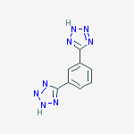 5,5'-(1,3-PHENYLENE)BIS(1H-1,2,3,4-TETRAZOLE)结构式