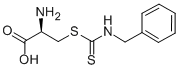 s-(n-benzylthiocarbamoyl)cysteine结构式