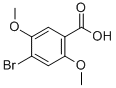Structure of 4-BROMO-2,5-DIMETHOXYBENZOIC ACID