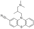 Structure of cyamemazine