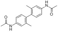 3,3-dimethyl-N,N-diacetylbenzidine结构式