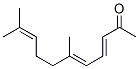 (3E,5E)-6,10-Dimethylundeca-3,5,9-triene-2-one结构式