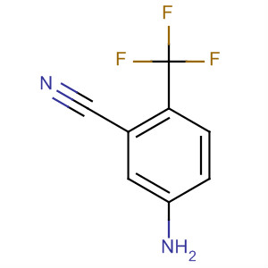 Structure of Benzonitrile, 5-amino-2-(trifluoromethyl)-