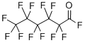 Structure of PERFLUOROHEXANOYL FLUORIDE 98
