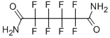 2,2,3,3,4,4,5,5-八氟己二酰二胺 的化学结构式