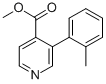 3-(2-Methylphenyl)-4-pyridinecarboxylicacidmethylester结构式