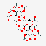 Structure of D-(+)-CELLOHEXOSE EICOSAACETATE