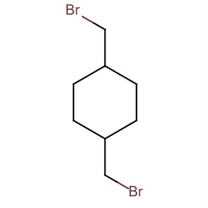 Structure of Cyclohexane, 1,4-bis(bromomethyl)-