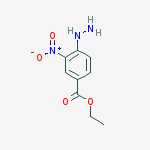 Structure of Ethyl 4-hydrazinyl-3-nitrobenzoate